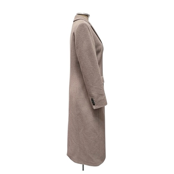 Cinzia Rocca Wool and Cashmere Single Breast Long Coat Size US 6 - Picture 2 of 15
